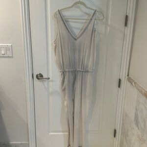 Light creme color jumpsuit